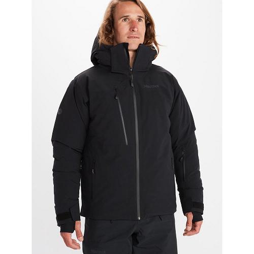 Marmot Ski Jacket Black NZ - WarmCube Jackets Mens NZ2435986